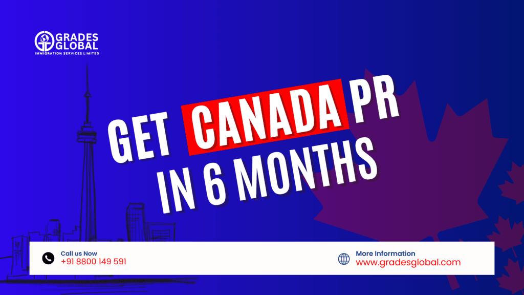 get Canada pr visa in 6 months