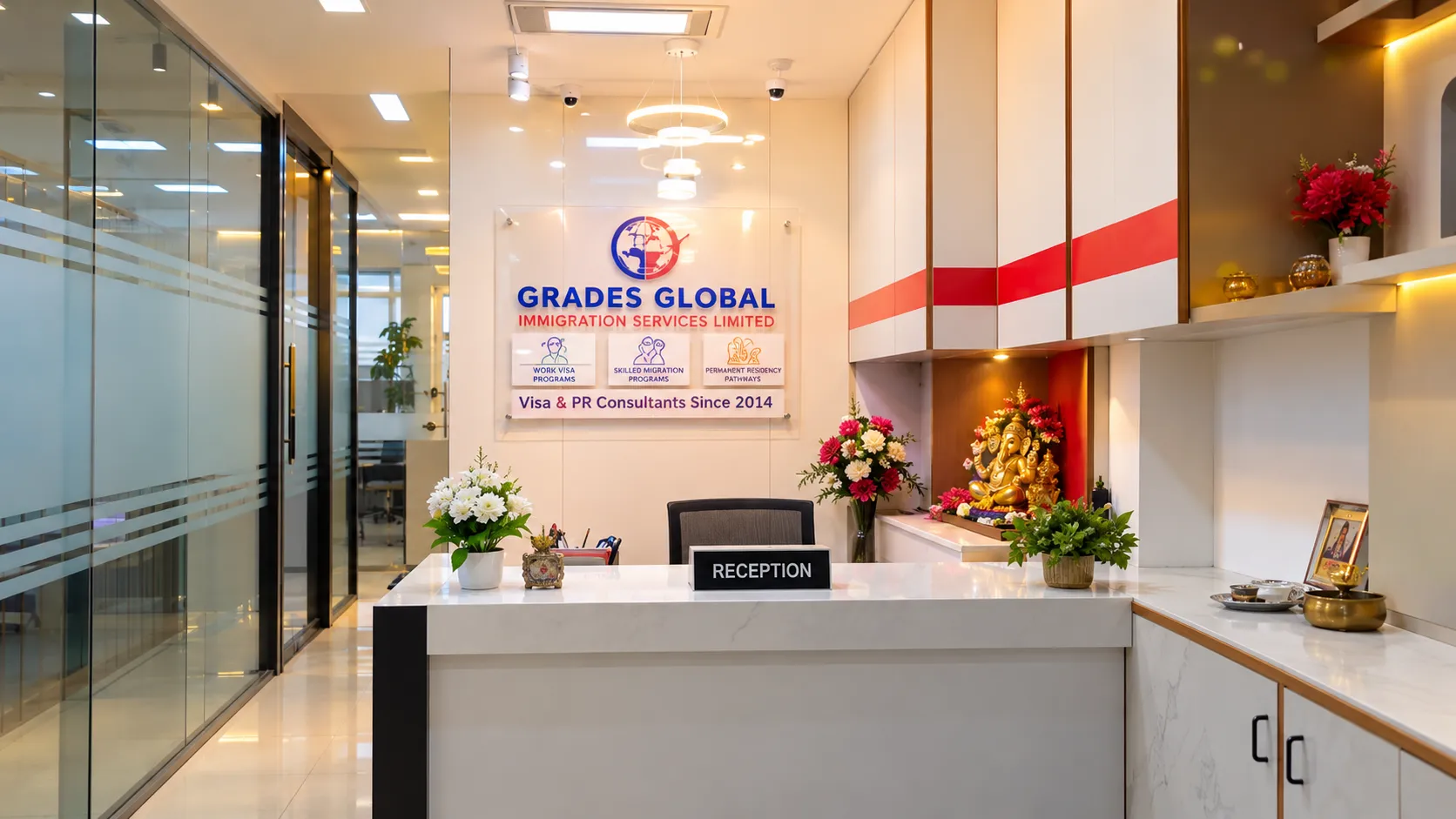 grades global Immigration Office Reception